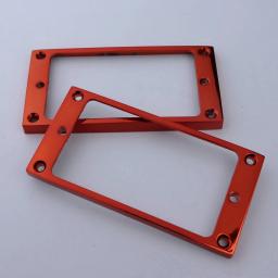 Anéis de montagem para captadores Humbucker, capa Frame, Flat Top, guitarra elétrica ou baixo, 6 cores disponíveis, 1 conjunto - Image 2