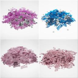 1 pacote 15g feliz aniversário confetes decoração estrelas carta confetes casamento festa de aniversário decoração flores de aniversário - Image 4