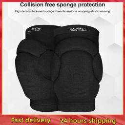 Espessado Extreme Sports Fitness Joelheiras para Homens, Suporte Elástico Brace, Voleibol, Basquete, Joelho Protetor Gear - Image 1