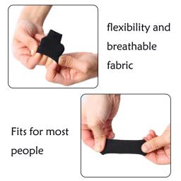 Protetores elásticos do dedo para o golfe, talas do dedo, apoio da cinta do polegar, esporte, 10pcs - Image 4