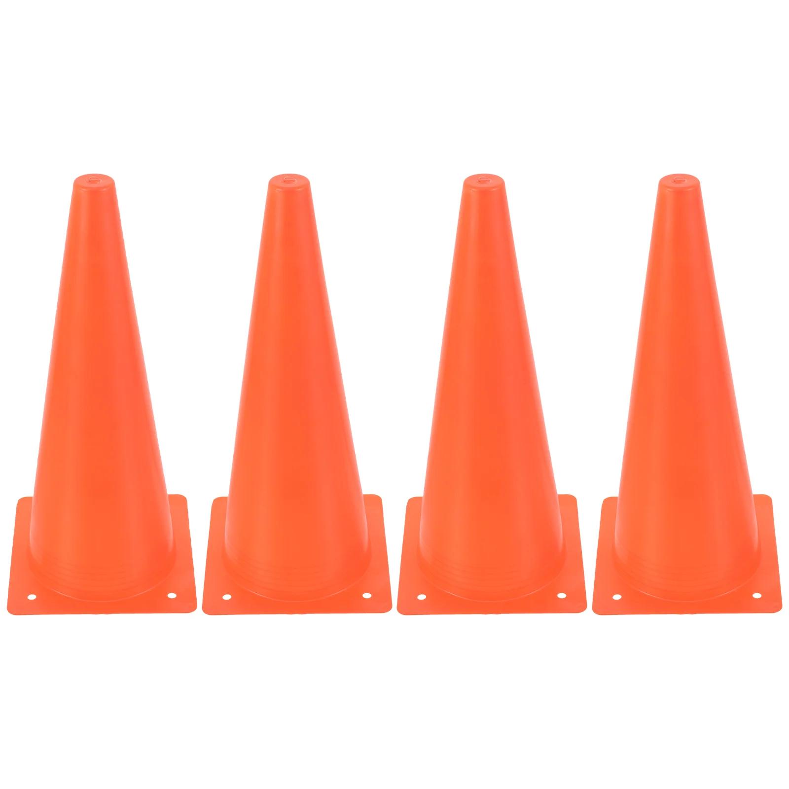 Cones de futebol do cone da segurança do equipamento de treinamento de futebol para o tráfego pequeno do Ldpe do obstáculo da estrada - Image 1