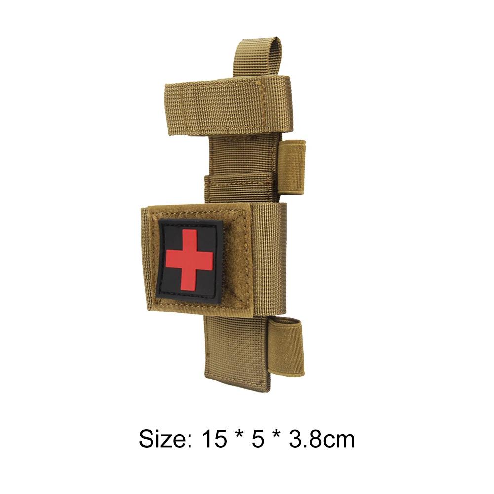 Kit de primeiros socorros molle bolsa cinto multifuncional torniquete titular saco gato torniquete acessórios engrenagem - Image 1