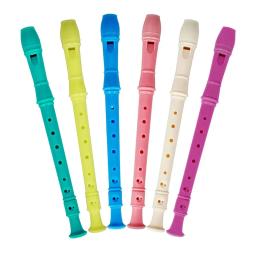 Clarinete Longo com Bastão de Limpeza, Flauta Vertical, Instrumento Musical, Música, Educação Infantil, Iniciante, J32 ABS, 8 Buracos - Image 1
