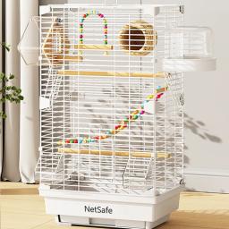 Netsafe™Dedicado Bird Villa Cage, Aviários de Metal, Household - Image 3