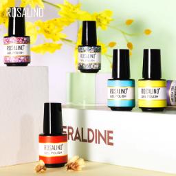 Rosalind gato olhos unha gel polonês híbrido vernis semi permanente base superior casaco manicure arte cor pura acrílico uv gel unha polonês - Image 5