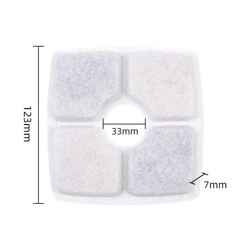 Cartucho De Filtro De Dispensador De Água De Estimação, filtros De Substituição Para Gato, Parte Superior Inoxidável - Image 1