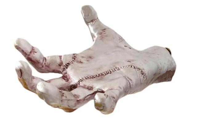 Suporte de Parede para Bolas de Esporte em Forma de Mão - Ideal para Basquete, Voleibol e Futebol