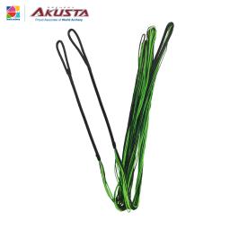 Akusta arco recurvo material de vôo rápido corda de arco bcy 652 16/18 fios preto verde misturado para arco de 48-70 polegadas - Image 2