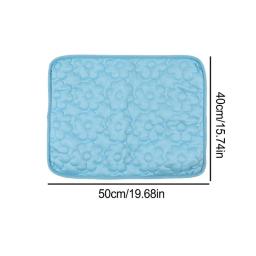 Almofada de resfriamento dobrável para pet, Pet Supplies, tecido de gelo verão, sem necessidade de congelar ou refrigerar, este fresco Pet - Image 6