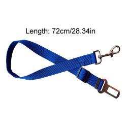 Auto Cintos de segurança do carro para animais de estimação, cinta ajustável, Buckle Clip, cinto de segurança, fácil controle - Image 5