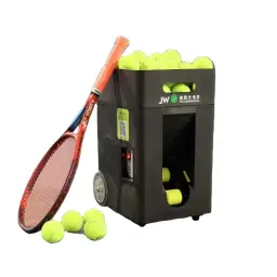 Máquina De Lançador De Bola De Tênis Portátil, tênis Inteligente Máquina De Jogamento De Torneamento Automático Do Iniciante, máquina De Treinamento De Bola - Image 1