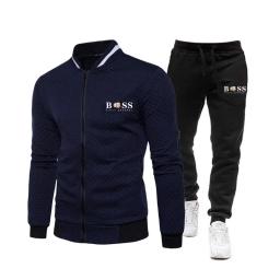 Conjunto de calças temperadas de beisebol masculino, conjunto esportivo, moda clássica, novo estilo, primavera e outono, 2024 - Image 5