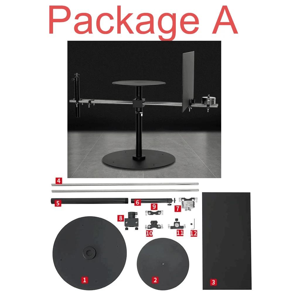 Plataforma De Tiro De Vídeo, Mesa De Fotografia Profissional, Cabeça Panorâmica, Plataforma Giratória, Studio Photo Booth, Rotação De 360 °, Novo - Image 1
