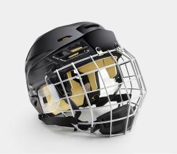 Equipamento De Proteção De Patins, Capacete De Hóquei, Terra - Image 4