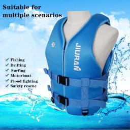 Jaqueta salva-vidas de neoprene para adultos e crianças, colete flutuante, esporte aquático, natação, barco, esqui, condução, deriva, novo - Image 3