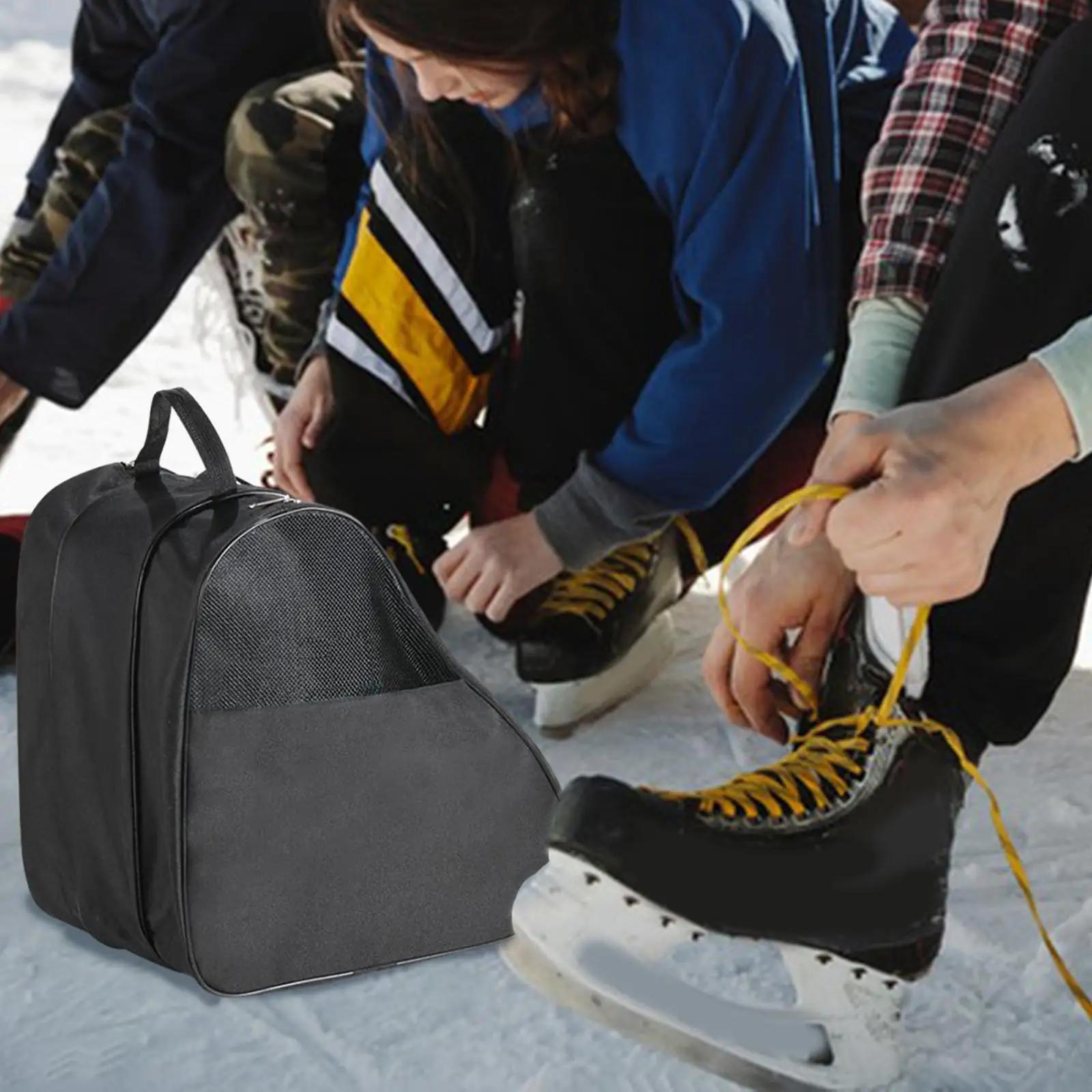 Bolsa portátil de patins, Bolsa para patinação no gelo, Sapatos de patinação, patins inline, patins quad, patins figurados, hóquei no gelo - Image 1