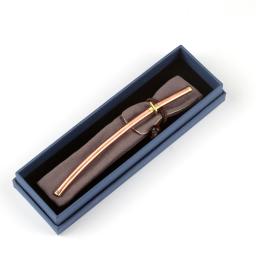 Coleção Miniatura Espadas de Cobre, Katana de Aço Revestida, Mini Samurai Japonês, Escala Grau 1: 6, 18cm - Image 6