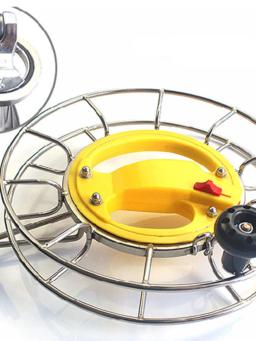 Carretel de Linha para Pipa Weifang JianPeng com Rolamento de Aço Inoxidável e Roda Guia Dupla, Carretel de Linha Manual para... - Image 4