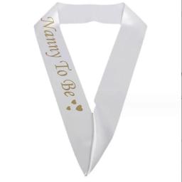 Faixa decorativa de cetim com estampas de urso, faixa de ombro para lembrancinha de festa de mamãe bebê, faixa de mão - Image 6