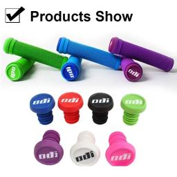 Punhos de bicicleta ODI Silicone, antiderrapante, guiador de absorção de choque, Bar End Plug colorido, Bike Part, Road, MTB, 22mm - Image 2
