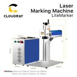 Cloudray 20-60W Fibra Laser Marcação Máquina Para Cortar Jóias Corte A Laser Ouro Prata Aço Inoxidável Cobre Folha De Alumínio Isenção de imposto - Image 2