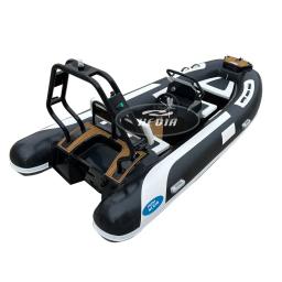 CE RHIB alumínio casco rígido inflável pesca remo, alta velocidade dobrável Rib Boat para venda, 360, 390 Deep-v - Image 3