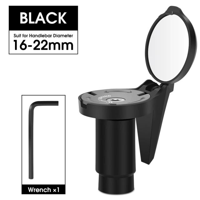 West Biking Espelho Retrovisor Bicicleta Universal Ajustável 360° HD