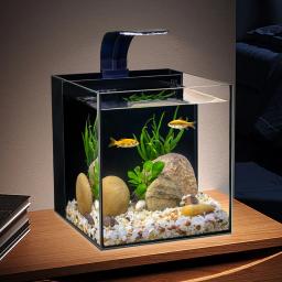 Vidro Personalizado Com Luz LED, Filtro De Mídia Para Aquário, Todos Os Tipos, Tanque De Peixes, Preço De Fábrica - Image 4