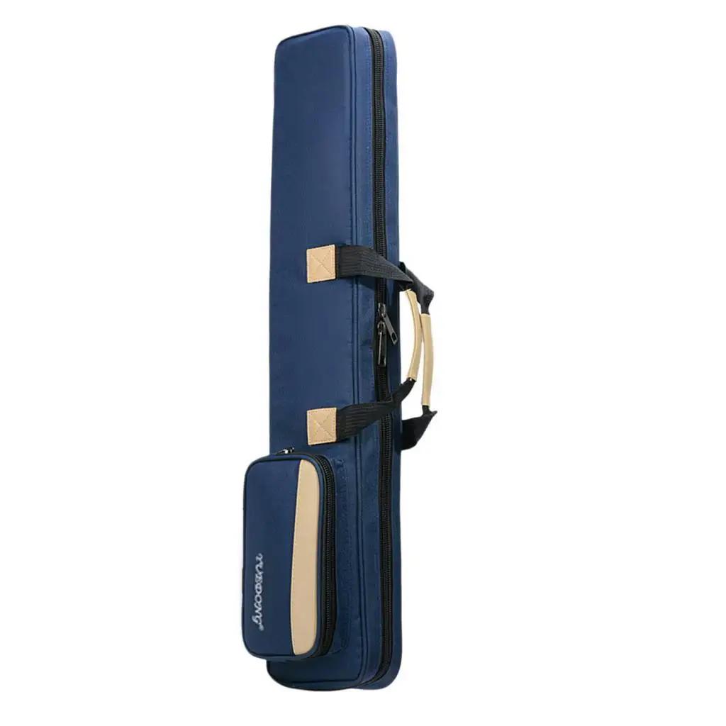 Alça ajustável com bolso lateral, Flauta Carry Bag, Pode segurar 7 flautas - Image 1