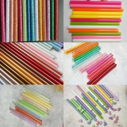 Coleção de haste adesiva Hot Melt, cola especial em bastão, Material DIY, cor, 30pcs por lote - Image 1
