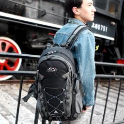 40L Mochila Leve Montanhismo Impermeável Saco Respirável Homem Mochila Caça Caminhadas Camping Equipment - Image 3