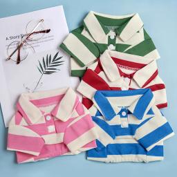 Camisa polo casual para cães, roupas pequenas e médias para animais, roupas de cachorro, camiseta de gatos - Image 2