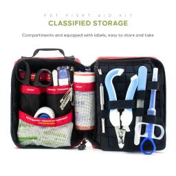 Kit de primeiros socorros para cães, bolsa ao ar livre, gadgets de sobrevivência, tourniquete, ferramentas e equipamentos para cachorro, caminhada, resgate - Image 5