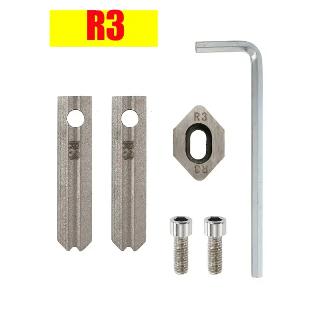 Cortador de Canto Manual com Peças de Reposição R3 a R13 para Cortes Perfeitos