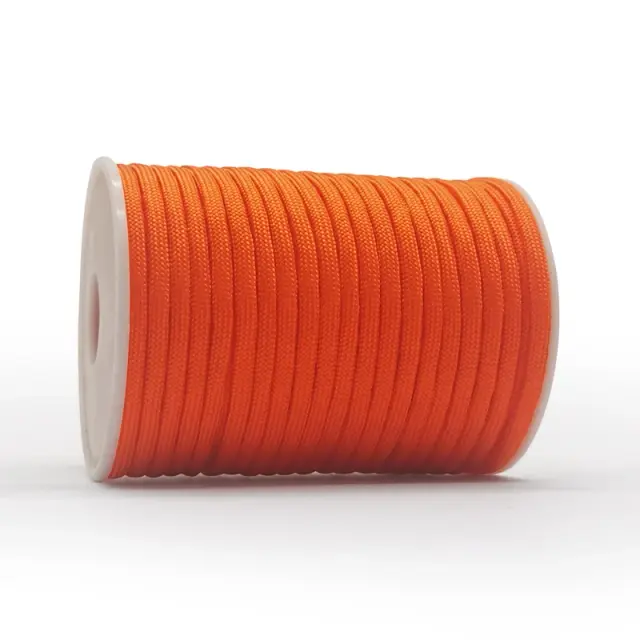 Cabo Parachute 550 Paracord 7-Cores para Camping ao Ar Livre - Kit Completo de Corda de Sobrevivência para Tenda e Varal 30m