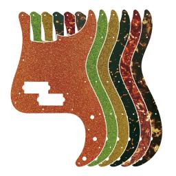 Peças de guitarra personalizada qualidade guitarra elétrica pickguard-para japão 4 cordas de precisão baixo p baixo guitarra pickguard placa de risco - Image 1