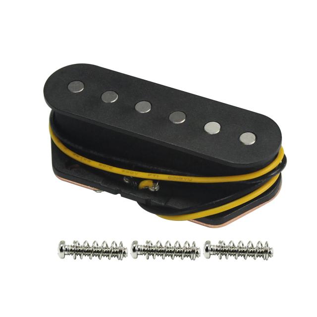 Captador Alnico 5 Fleor Vintage para Guitarra Elétrica TL - Preto Elegante e Potente