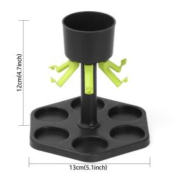 Dispensador de jogos de vidro Vinho, Uísque, Cerveja, Vinho, Licor, Acessórios de bar, Jogos de festa, 6 copos - Image 6