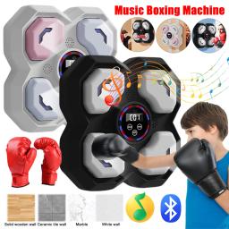 Smart Wall Mounted Music Boxing Machine, Sports Fitness Trainer, Alvo para Adultos e Crianças, Bluetooth, Home Wall - Image 1