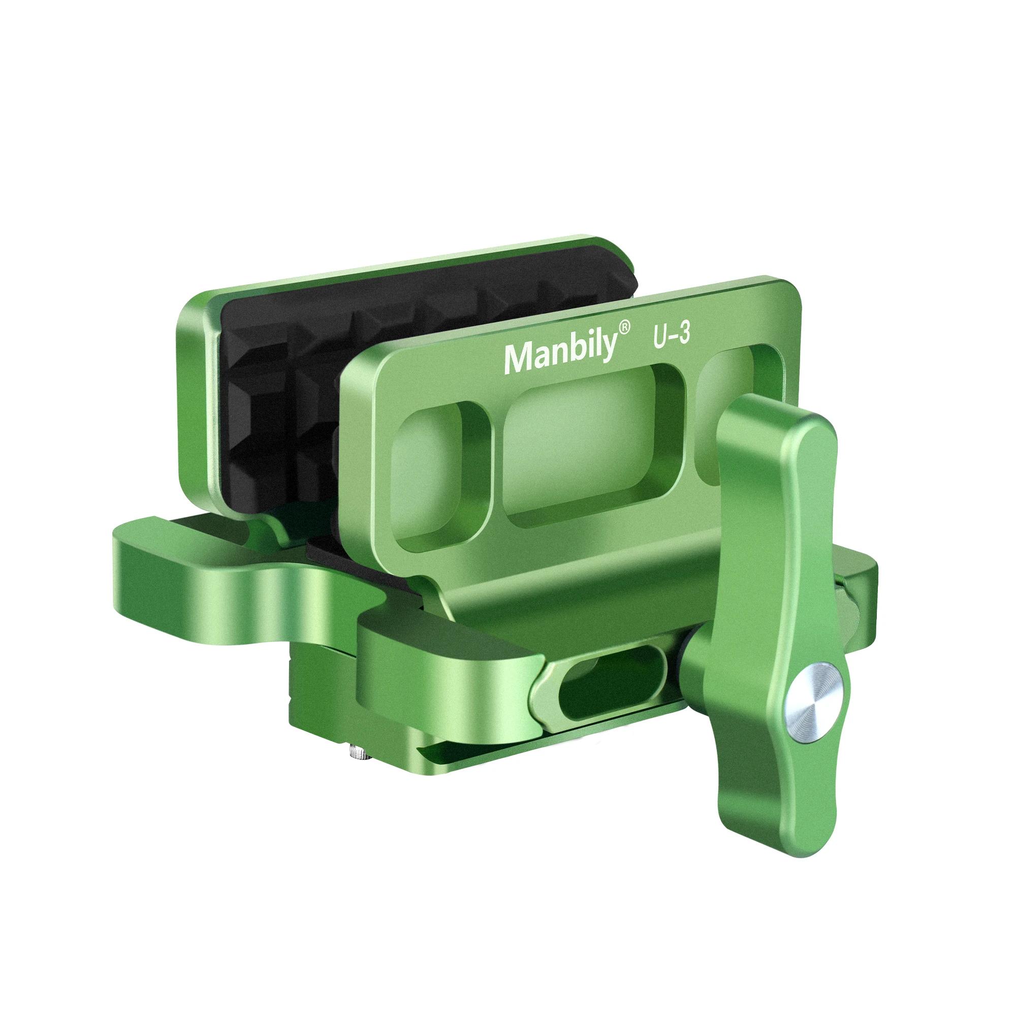 Manbily arma rifle tripé braçadeira adaptador para caça de alumínio tiro vara resto tripés rifle sela montagem com arca suíço - Image 1