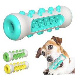 Brinquedos interativos para mastigar dentes para animais de estimação Brinquedo molar Escova de dentes para cachorros e gatos Resistente a mordida Cães pequenos e grandes Preço - Image 1