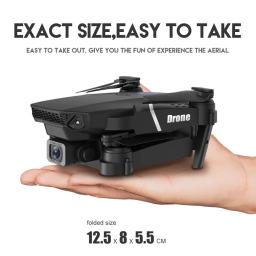2025 E88 Pro WiFi FPV Drone - Câmera única/dupla 4K/1080P, HD grande angular, retenção de altitude, brinquedo de helicóptero RC quadricóptero dobrável - Image 6