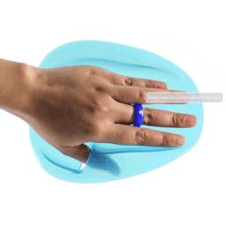 Anti-oxidação nadar Webbed, sem cheiro, leve, design ergonômico, cor vibrante, pás de mão para treinamento, nadar treinamento, 1 par - Image 4
