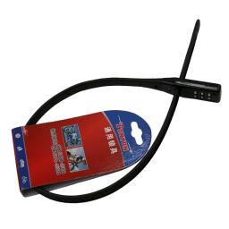 Bloqueio de bicicletas, trava de bicicleta ajustável multifuncional com zíperes trava de gravata para bagagem de bicicleta, com - Image 1
