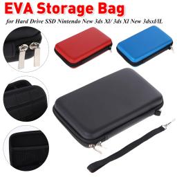 Saco de armazenamento EVA para capa dura, Bolsas de transporte, Power Bank Pouch, Case para disco rígido SSD Nintendo, Novo 3dsxl/lL - Image 1
