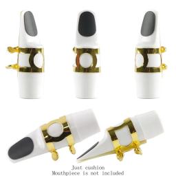 Silicone Boquilha para Saxofone Boquilha, Almofadas, Clarinete, Dente Pad, Protetor, Acessórios Instrumentos Musicais, 10 pcs - Image 2