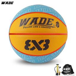 WADE Leather Basketball for Men, bola ao ar livre original para adulto, item de alta qualidade, tamanho oficial 7, PU - Image 1