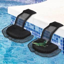Animal Rescue Escape Ramp Piscina, Rampa do cão de estimação, Animal flutuante, Proteção para animais ao ar livre, Sapo Chipmunk, 1 pc, 2pcs - Image 1