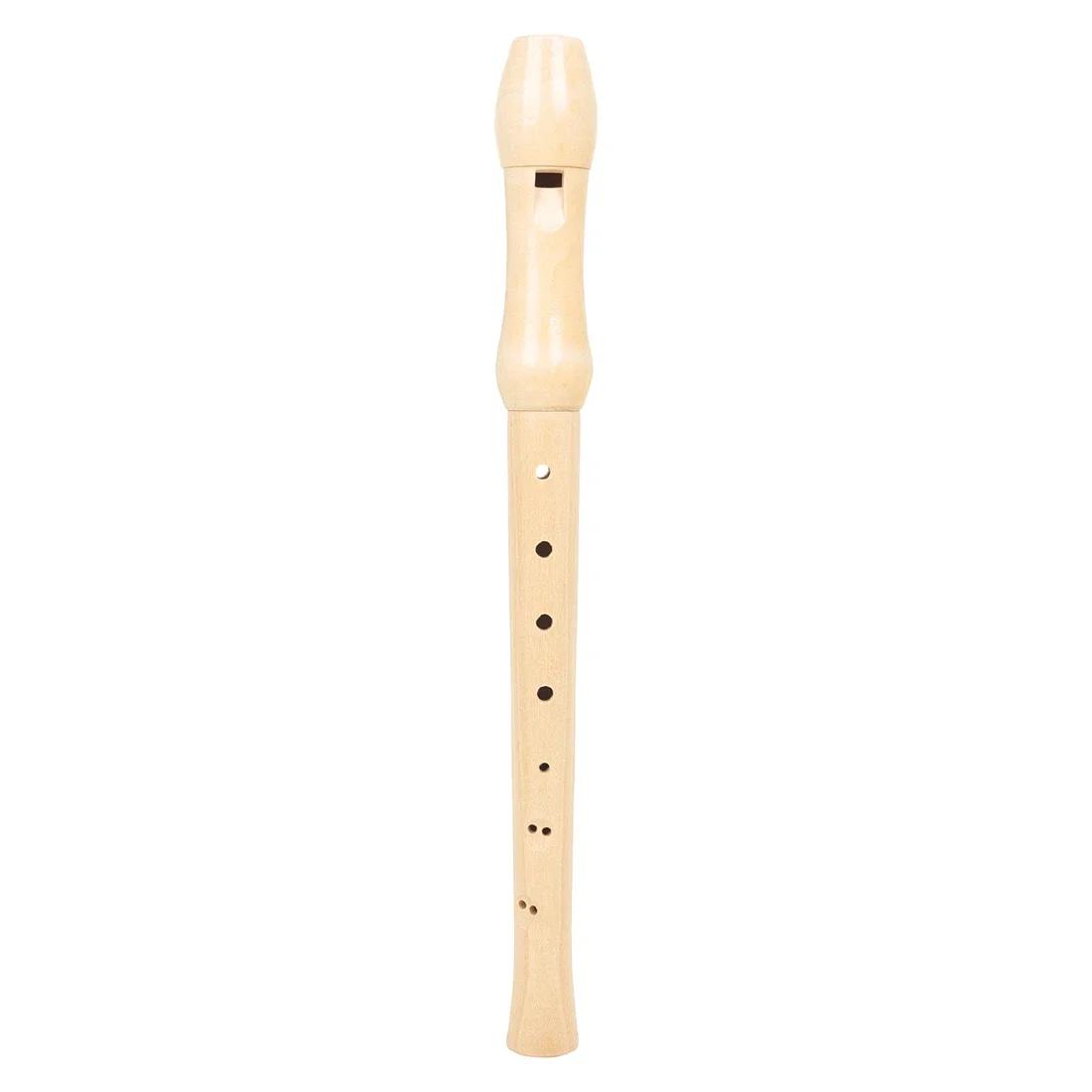 Agudos Clarinete Flauta De Madeira, Iniciante Aprendizagem, Profissional, Germânico, Estilo Barroco, Gravador, Orff Instrumento, 1Pc, 8 Buracos - Image 1