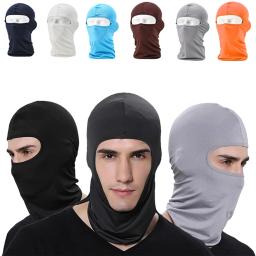 Motocicleta completa capa máscara facial, esportes ao ar livre capô, ciclismo balaclava, verão sol rotação, pescoço escudo, equitação rosto chapéu - Image 1